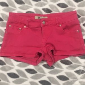 Pink shorts